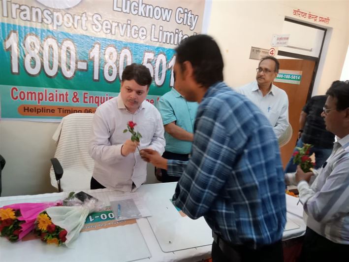Helpline Inauguration of Lucknow City Transport Services Limited/लखनऊ सिटी ट्रांसपोर्ट सर्विसेज लिमिटेड का हेल्पलाइन उद्घाटन
